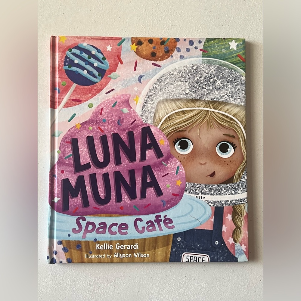 Luna Muna Space Cafe Hard Cover Book